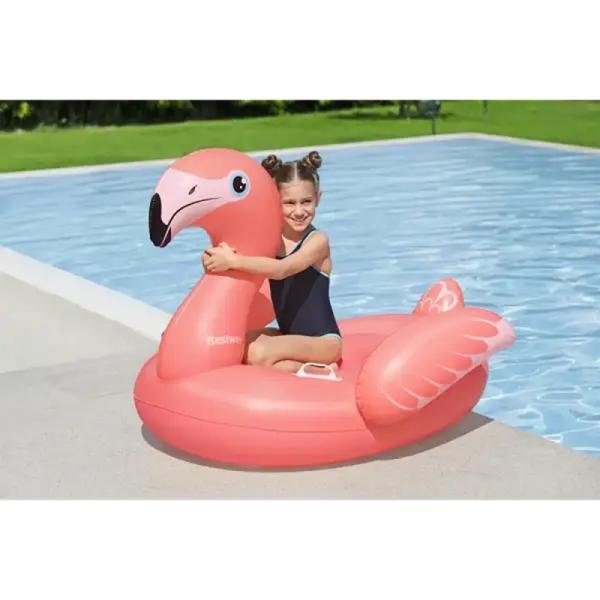 Bestway BWAY RIDER FANCY FLAMINGO 138X107 - 41525