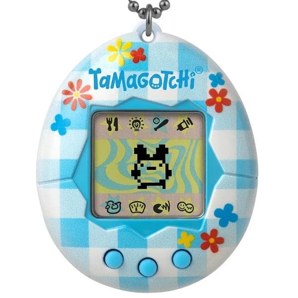 BANDAI TAMAGOTCHI ORIGI. FLOWER GINGHAM B/O - 42939