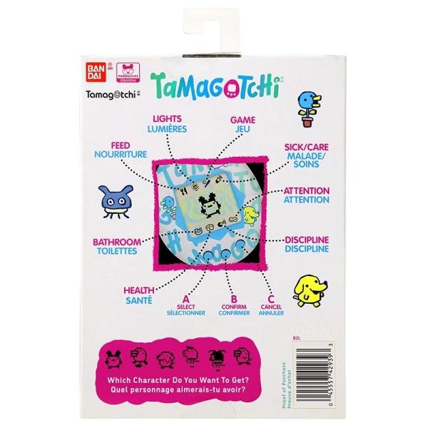 BANDAI TAMAGOTCHI ORIGI. FLOWER GINGHAM B/O - 42939