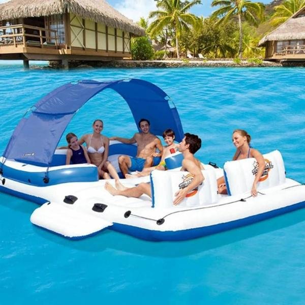Bestway BWAY HYDRFRCE TROPICAL ISLND 389X274CM - 43105