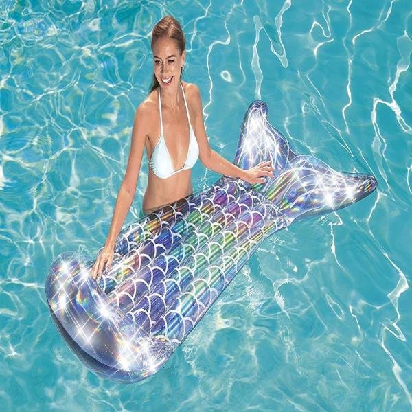 Bestway BWAY IRIDESCENT MER. TAIL LOUNGE 193X101 - 43413