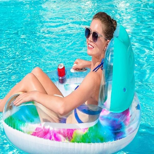 Bestway BWAY SWIM RING TIE DYE 118X117CM - 43637