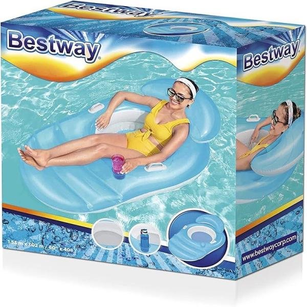 Bestway BWAY LOUNGE LUXE RELAXER 153X102CM - 43646