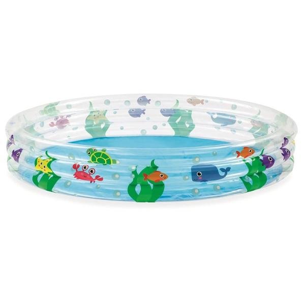 Bestway BWAY POOL 3-RING DEEP DIVE 152X30CM - 51004