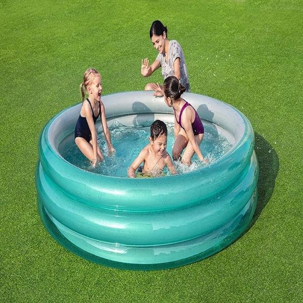 Bestway BWAY BIG METALLIC 3-RING POOL 201X53 - 51043