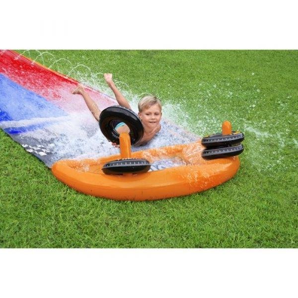 Bestway BWAY H2OGO SLIDE SPLASHY SPEEDWAY 488CM - 52391