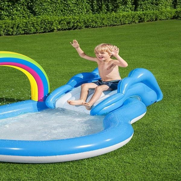 Bestway BWAY PLAYCENTER RAINBOW&POOL 257X145X91 - 53092