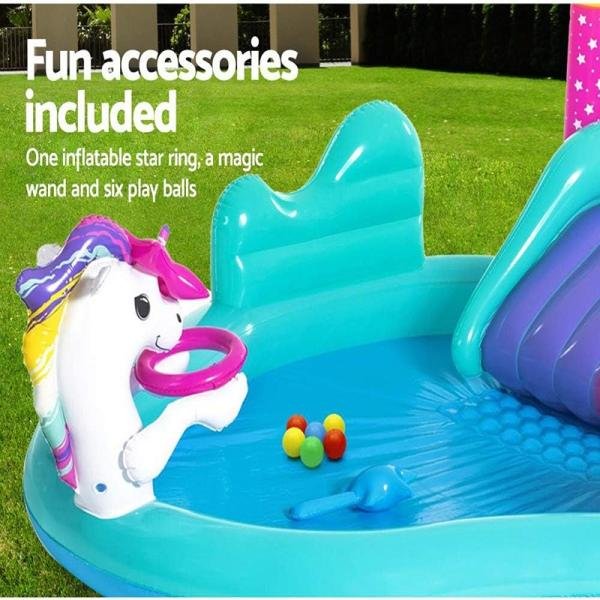 Bestway BWAY PLAYCNTR MAGC UNCRN 274X198X137 - 53097