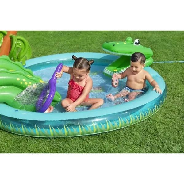 Bestway BWAY PLAYCENTR CROCODILE COVE 224X181X72 - 53166