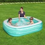 Bestway BWAY POOL BLUE RECTANGULAR 201X150X51 - 54005