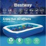 Bestway BWAY 3DPOOL UNDRSE ADVNTR 262X175X51CM - 54177