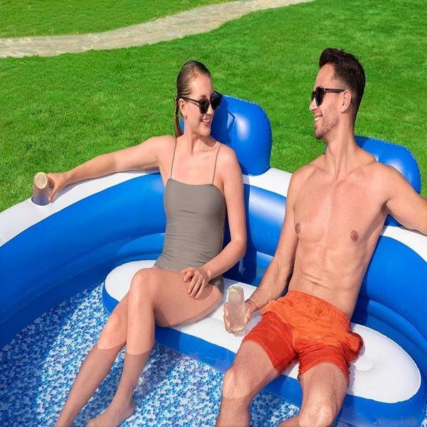 Bestway BWAY FAMILY POOL SPLSH PRADISE231X219X79 - 54422