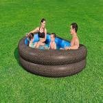 Bestway BWAY FAMILYPOOL TRUPRNT WCKER231X178X53 - 54426