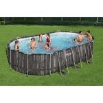 Bestway BWAY POOLST POWRSTL OVAL 610X366X122CM - 5611R