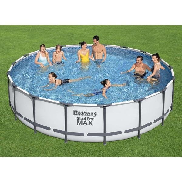 Bestway BWAY POOLSET STEELPRO MAX 488X122 - 5612Z