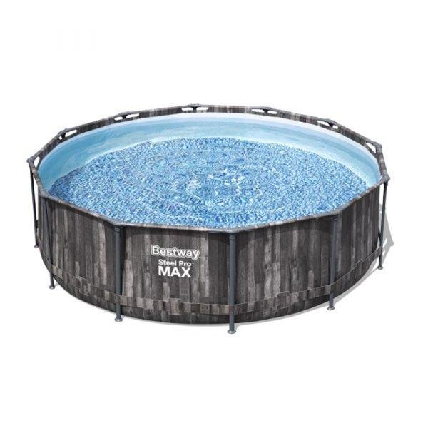 Bestway BWAY POOLSET STLPRO MAXBLACK 366X100CM - 5614X