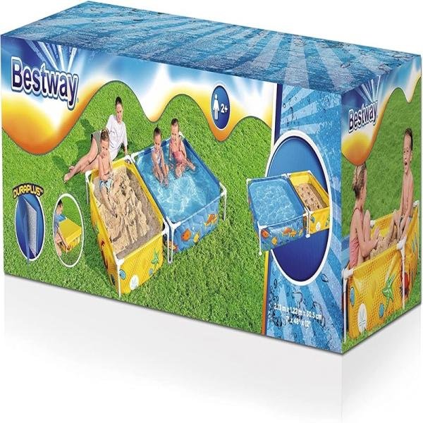 Bestway BWAY FRAME POOL&SANDPIT 213X122X305CM - 561CF
