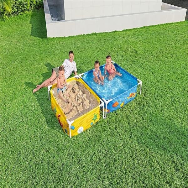 Bestway BWAY FRAME POOL&SANDPIT 213X122X305CM - 561CF