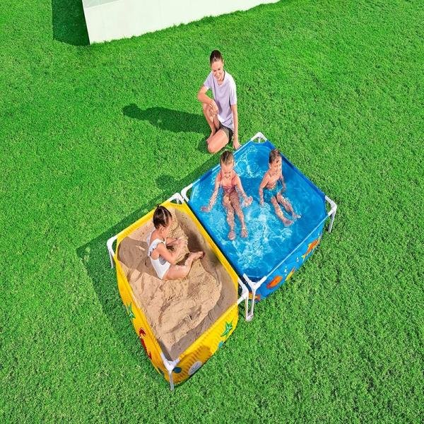 Bestway BWAY FRAME POOL&SANDPIT 213X122X305CM - 561CF