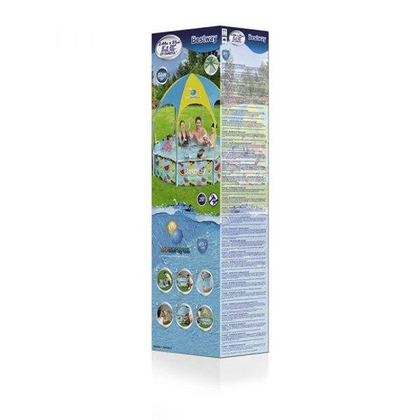 Bestway BWAY POOL SPLASH N SHADE 244X51 - 56432