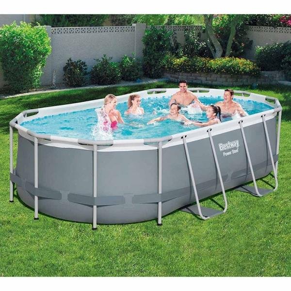 Bestway BWAY POOL POWERSTL OVAL 4.27X2.5X1M - 56620