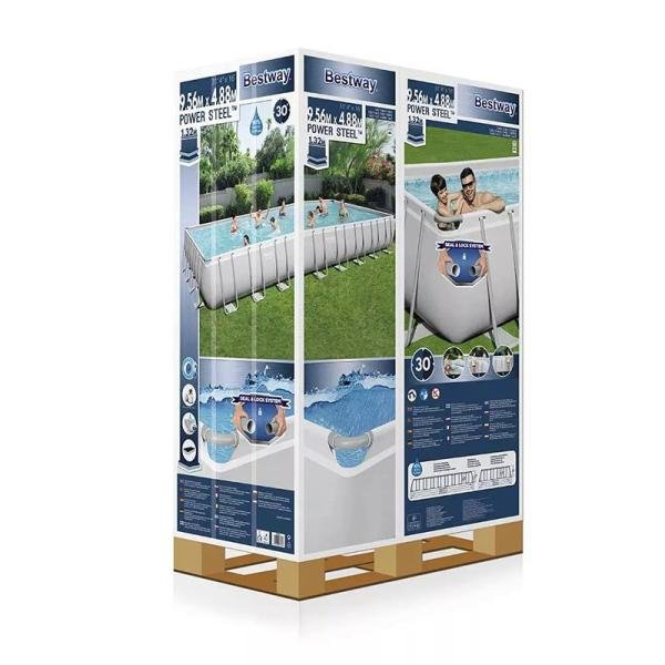 Bestway BWAY POOLSET POWERSTL 956X488X132CM - 56623