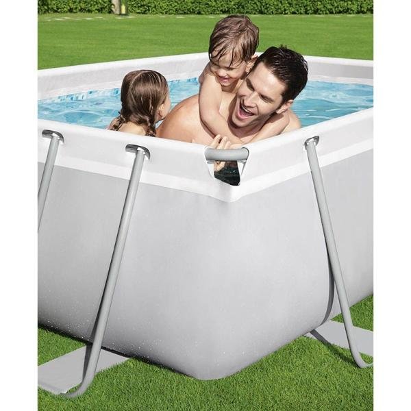 Bestway BWAY POOLST POWRSTL RECT. 282X196X84CM - 56629