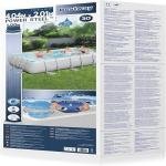 Bestway BWAY POOL POWRSTLREC 488X244X122CM - 56670