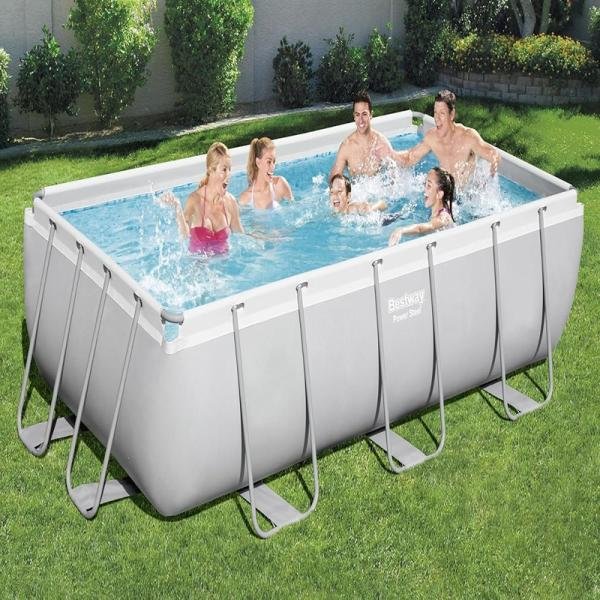 Bestway BWAY POOLSET POWRSTEEL 488X244X122CM - 56671