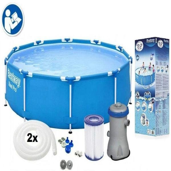 Bestway BWAY POOLSET STEELPRO 366X76CM - 56681