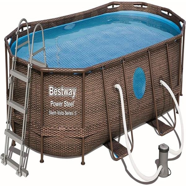 Bestway BWAY POOLSET POWERSTEE VISTA 427X250X100 - 56714
