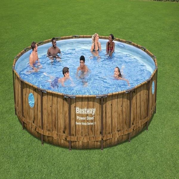 Bestway BWAY POOLSET POWERSTEEL VISTA 549X122CM - 56977