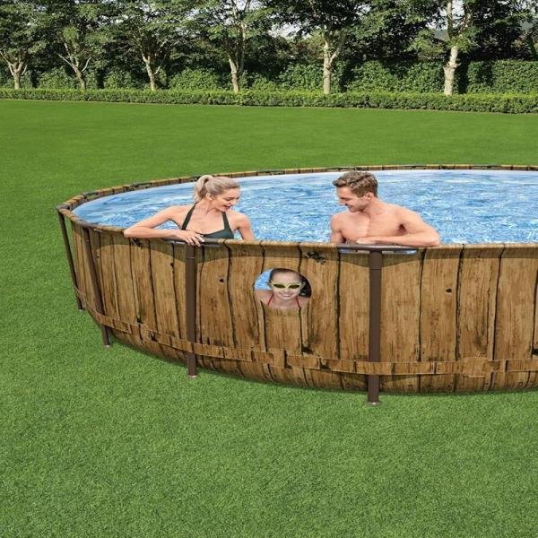 Bestway BWAY POOLSET POWERSTEEL VISTA 549X122CM - 56977