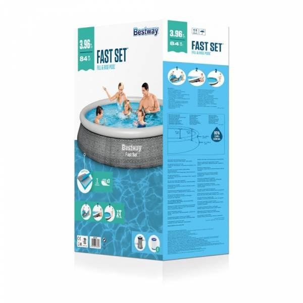 Bestway BWAY FAST POOL SET 396X84CM - 57376