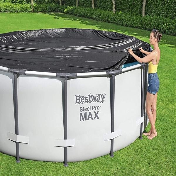 Bestway BWAY POOL COVER STEEL 3.05M - 58036