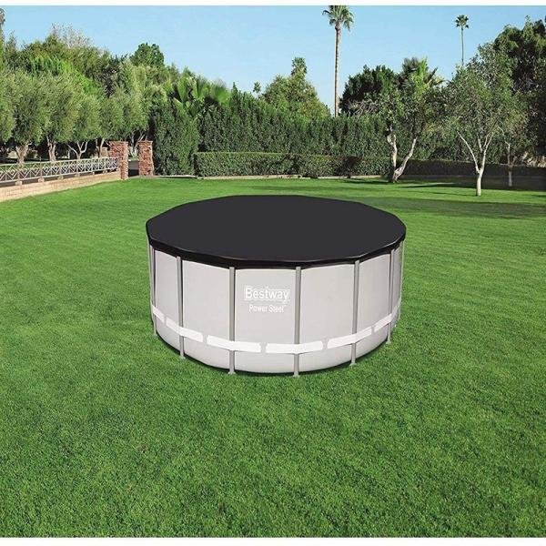 Bestway BWAY POOL COVER STEEL 488CM - 58249