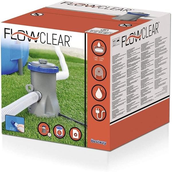 Bestway BWAY FILTER PUMP 330GAL - 58381