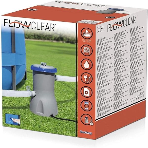 Bestway BWAY FILTER PUMP 800GAL - 58386