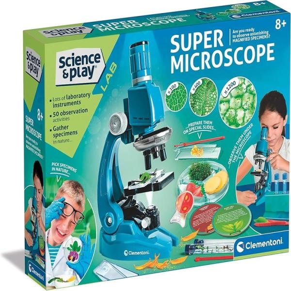 CLEMENTONI SUPER MICROSCOPE 1200X - 61365