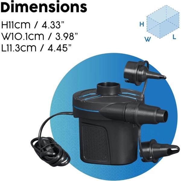 Bestway BWAY AIRPUMP AC POWERTOUCH - 62252