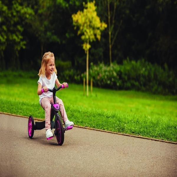GLOBBER TRIKE EXPLORER TRICYCLE (4 IN 1) - FUCHSIA PINK - 632-110-2