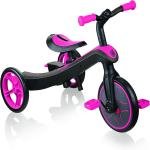 GLOBBER TRIKE EXPLORER TRICYCLE (4 IN 1) - FUCHSIA PINK - 632-110-2