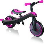 GLOBBER TRIKE EXPLORER TRICYCLE (4 IN 1) - FUCHSIA PINK - 632-110-2