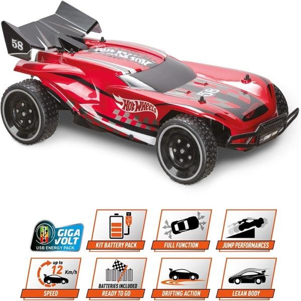MONDO HOTWHEELS RC NEW GATOR 1/10 B/O - 63652