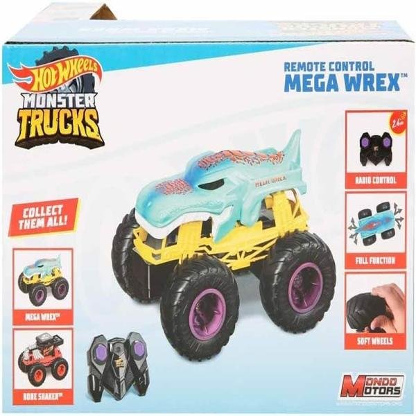 MONDO HOTWHEELS RC M.TRUCK MEGA WREX B/O - 63680