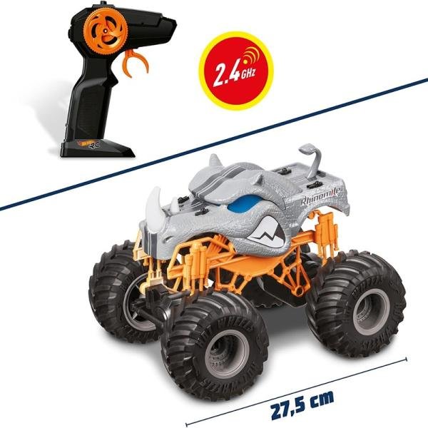 MONDO HOTWHEELS RC M.TRUCK RHINOMTE 2.4GHZ B/O - 63684