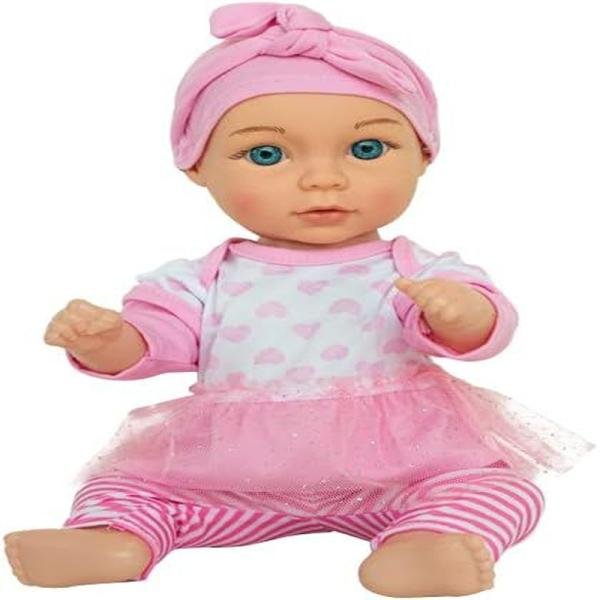 TOYPRO BABY AMOURA LOVE & FEED DOLL 15" - 6450