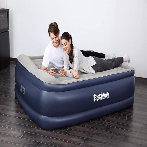 Bestway BWAY AIRBED QUEEN B.I AC PUMP 203X152X56 - 67614