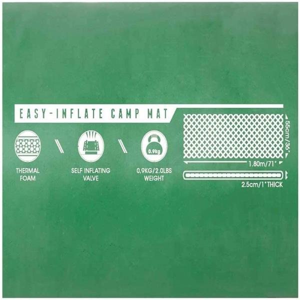 Bestway BWAY PAVILLO INFLATE CAMP MAT180X50X2.5 - 68058