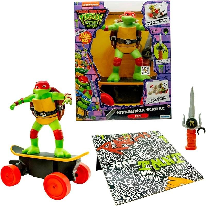 FUNRIS TMNT MOVIE RC COWAB. SKATE B/O - 71039